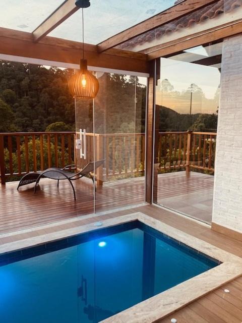 Villa Estalagem Da Montanha à Monte Verde Extérieur photo
